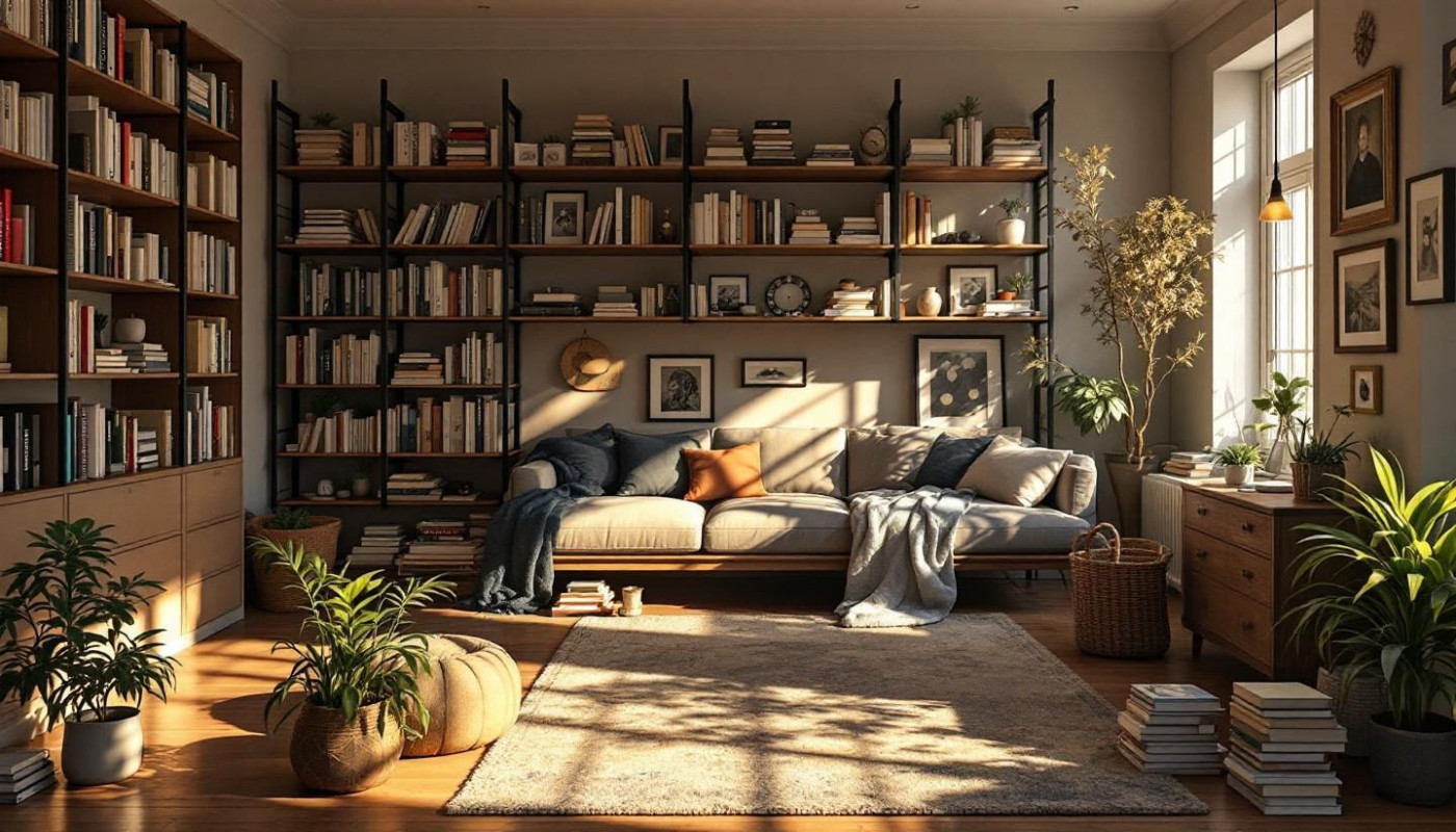 Comment transformer des objets du quotidien en étagères à livres ?